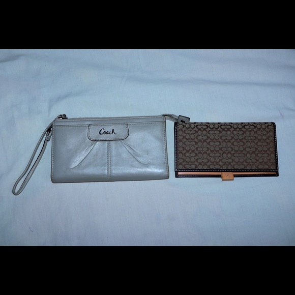 Coach Wallet & Card holder lot of 2